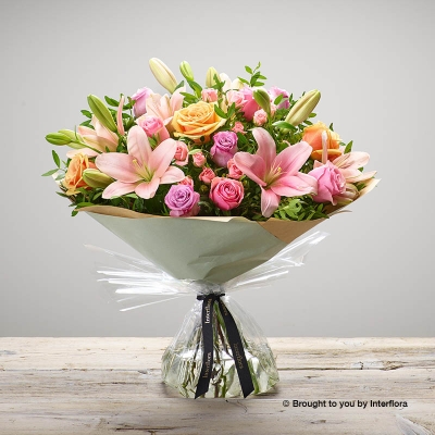 Strawberry Ice Hand tied